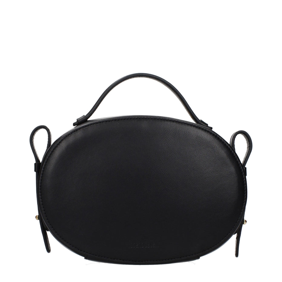 Roberto Cavalli Black Leather Handbag