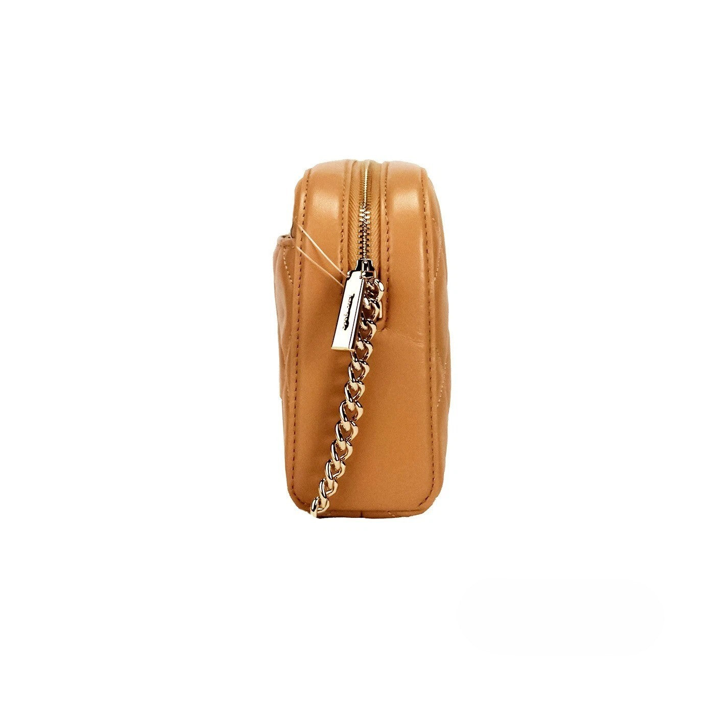 Kate Spade Carey Μίνι Τιραμισού Καπιτονέ Ομαλό Δερμάτινο Τσαντάκι Χιαστί Φωτογραφικής Μηχανής
