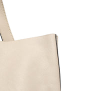 Gucci White Web Sherry Logo Print Tote Bag
