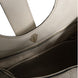 Gucci White Leather Stirrup Top Handle Bag