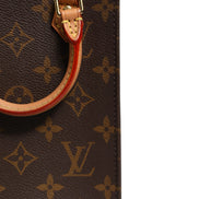 Louis Vuitton Monogram Canvas Petit Sac Plat Bag