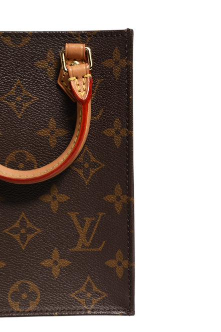 Louis Vuitton Monogram Canvas Petit Sac Plat Bag
