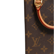Louis Vuitton Monogram Canvas Petit Sac Plat Bag