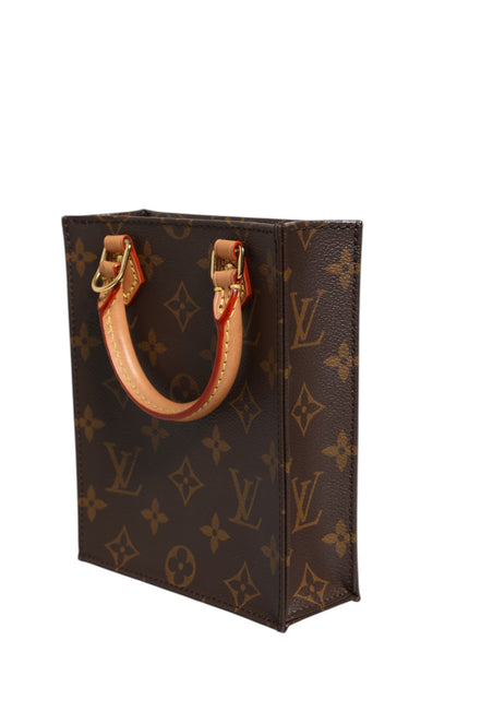 Louis Vuitton Monogram Canvas Petit Sac Plat Bag