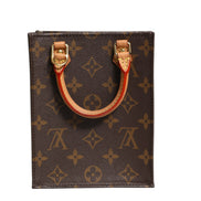 Louis Vuitton Monogram Canvas Petit Sac Plat Bag