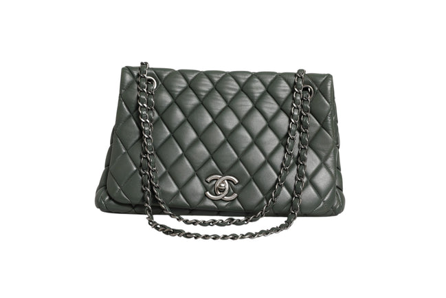Τσάντα Chanel Quilted Lambskin Leather New Bubble Flap Bag