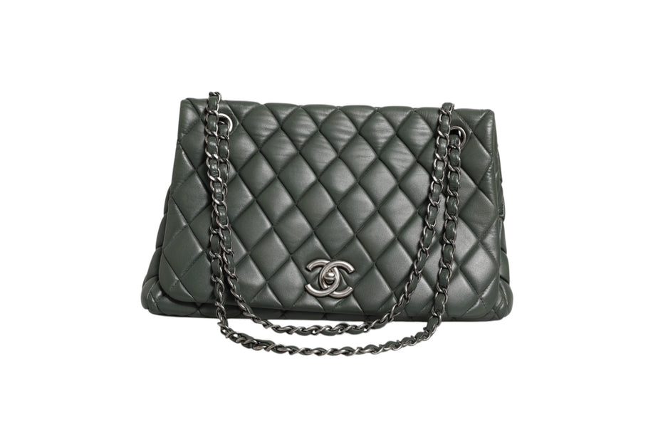 Τσάντα Chanel Quilted Lambskin Leather New Bubble Flap Bag