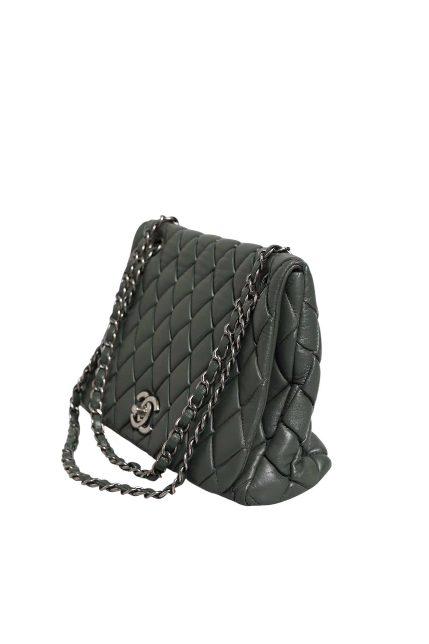 Τσάντα Chanel Quilted Lambskin Leather New Bubble Flap Bag