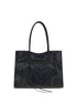 Balenciaga Black Lamb Ovis Aries Aries Shoulder Bag