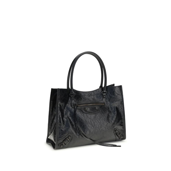 Balenciaga Black Lamb Ovis Aries Shoulder Bag