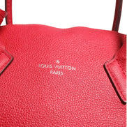 Louis Vuitton Griotte Taurillon Leather Soft Lockit MM Crossbody Bag