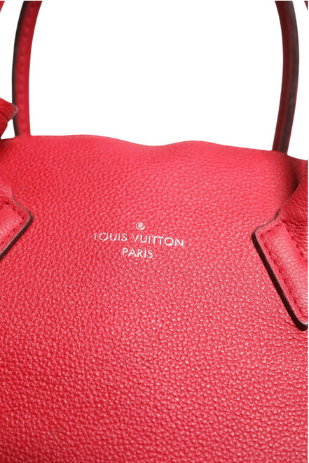 Louis Vuitton Griotte Taurillon Leather Soft Lockit MM Crossbody Bag