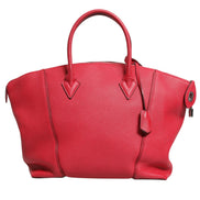 Louis Vuitton Griotte Taurillon Leather Soft Lockit MM Crossbody Bag