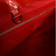 Louis Vuitton Red Monogram Vernis Wilshire PM
