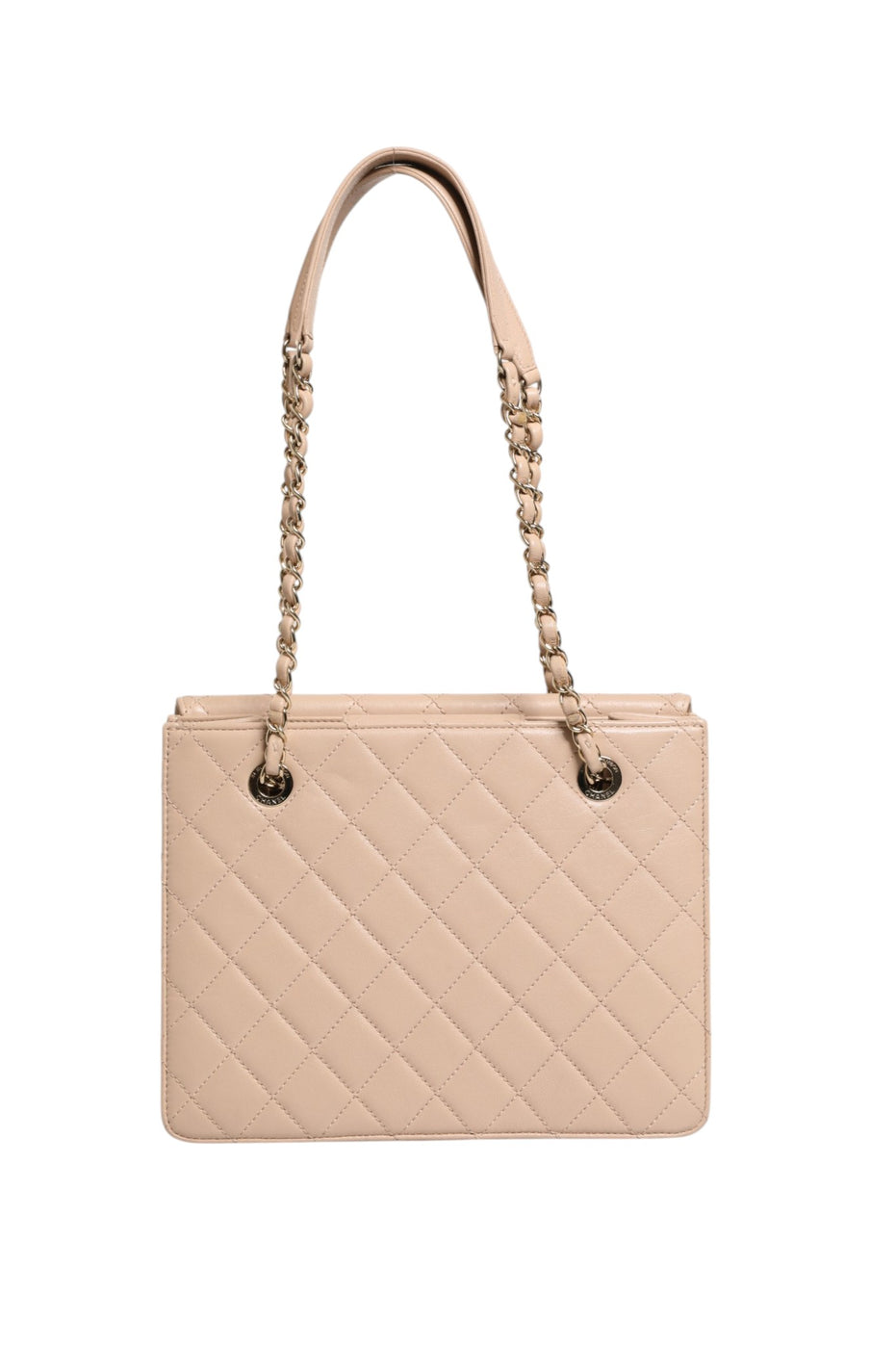 Chanel Quilted Leather Beauty Lock Τσάντα με Καπάκι