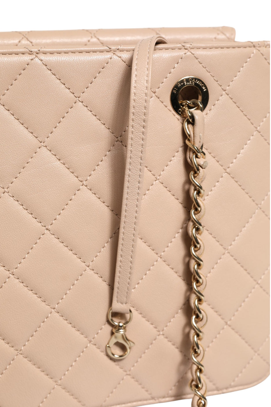 Chanel Quilted Leather Beauty Lock Τσάντα με Καπάκι