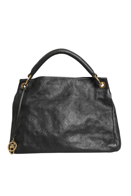 Louis Vuitton Μαύρη Τσάντα Χειρός Monogram Empreinte Artsy MM