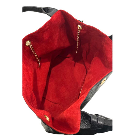 Baldinini Trend Black Cow Women Shoulder Bag