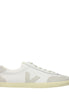 Veja White Leather Low Top Sneakers