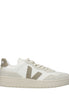 Veja White Leather Low Top Sneakers