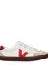 Veja White Leather Sneakers