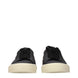 Veja Black Leather Low Top Sneakers