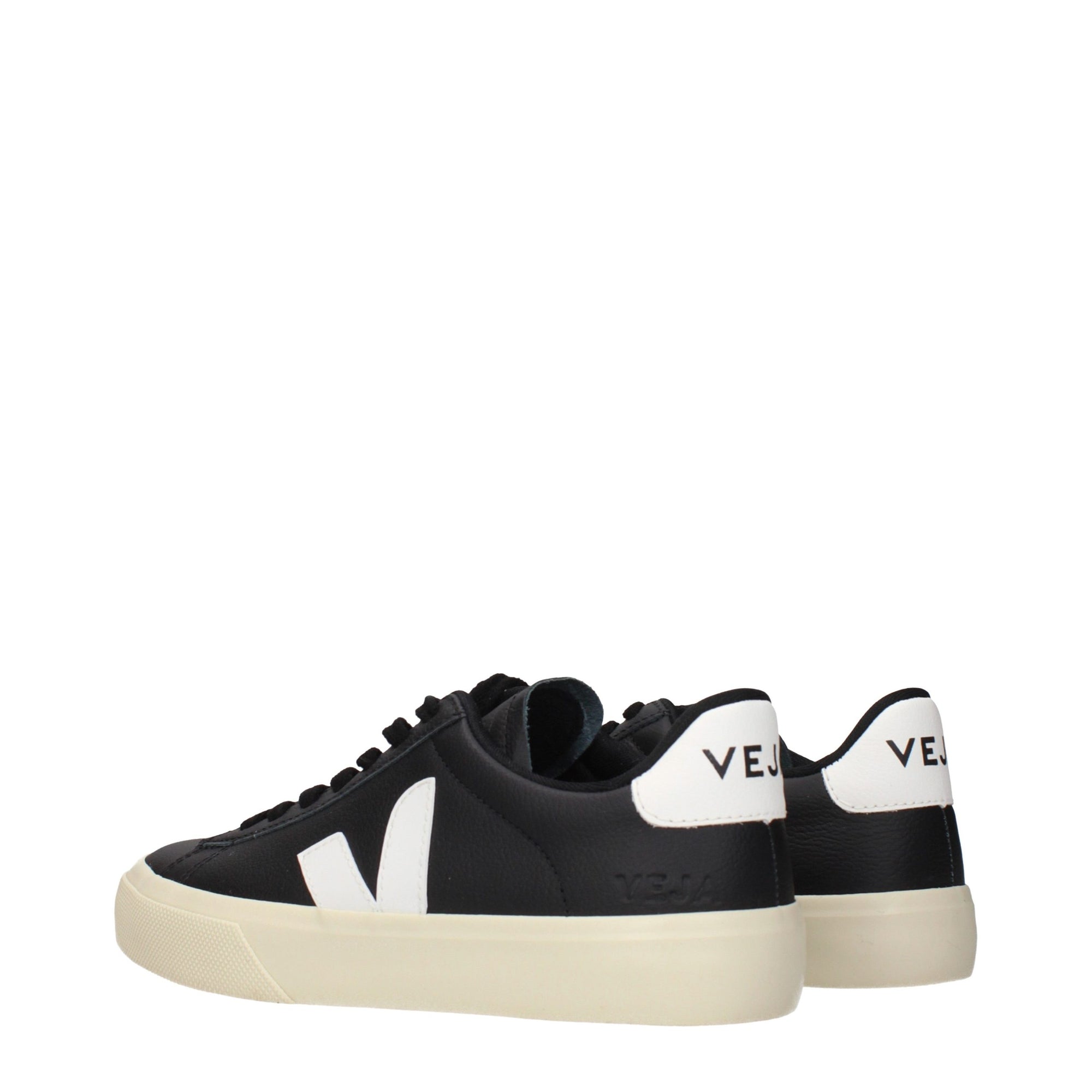 Veja Campo Μαύρα Δερμάτινα Αθλητικά Παπούτσια