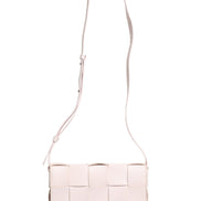 Bottega Veneta Pink Intrecciato Cassette Shoulder Bag
