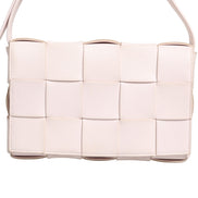 Bottega Veneta Pink Intrecciato Cassette Shoulder Bag