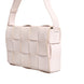 Bottega Veneta Pink Intrecciato Cassette Shoulder Bag