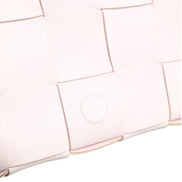 Bottega Veneta Pink Intrecciato Cassette Shoulder Bag