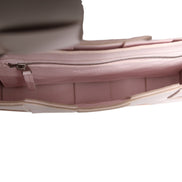 Bottega Veneta Pink Intrecciato Cassette Shoulder Bag