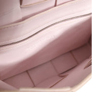 Bottega Veneta Pink Intrecciato Cassette Shoulder Bag