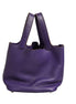 Τσάντα Hermès Picotin Lock PM από δέρμα Clemence
