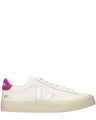 Veja White Leather Low Top Sneakers