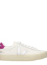 Veja White Leather Low Top Sneakers