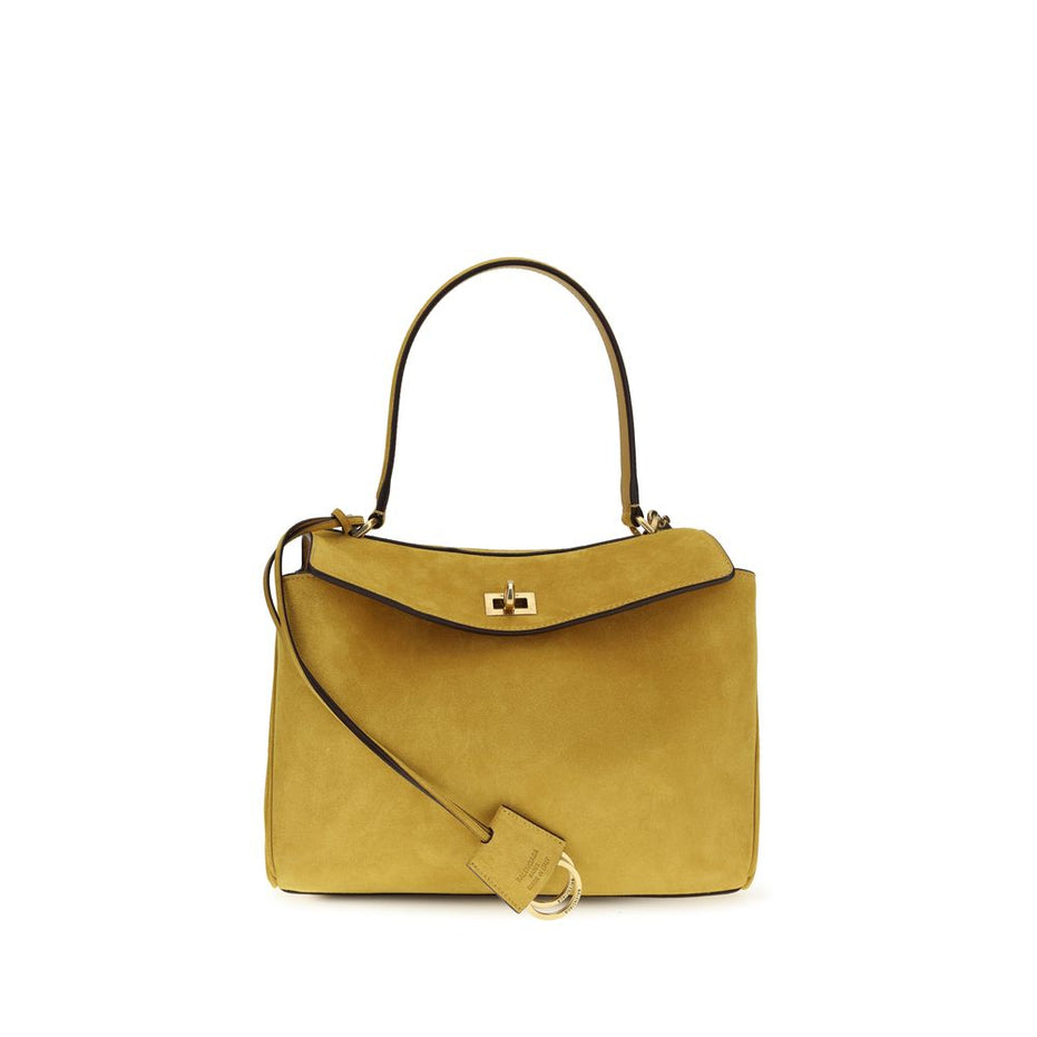 Balenciaga Beige Calf Leather Bos Taurus Handbag