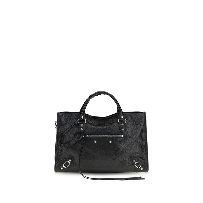 Balenciaga Black Lamb Ovis Aries Aries Handbag