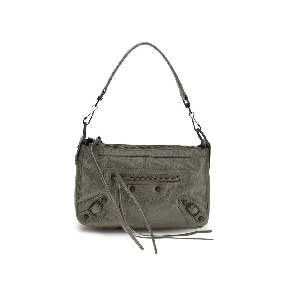 Balenciaga Bicolor Lamb Ovis Aries Aries Handbag