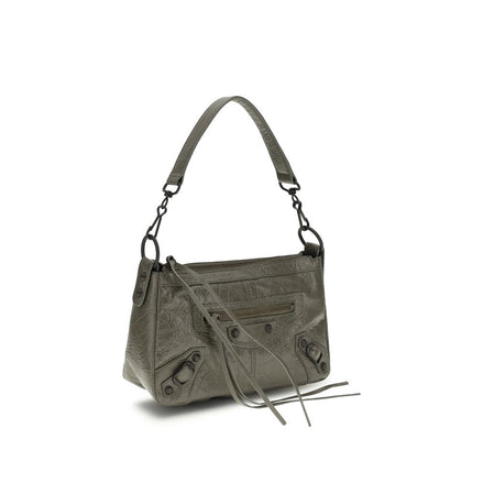 Balenciaga Bicolor Lamb Ovis Aries Aries Handbag
