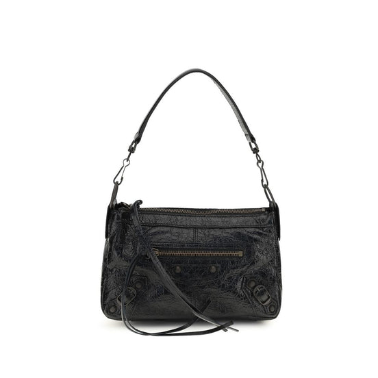 Balenciaga Black Lamb Ovis Aries Aries Handbag