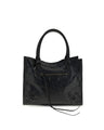 Balenciaga Black Lamb Ovis Aries Aries Handbag