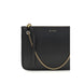 Etro Black Calf Leather Bos Taurus Clutch Bag