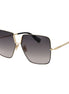 Max Mara Black Metal Sunglasses