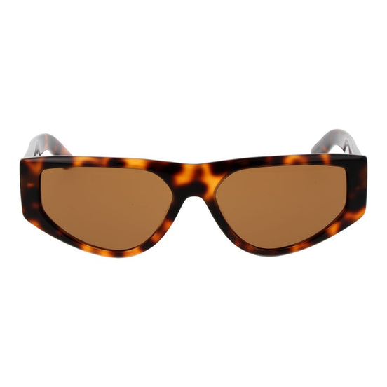 GCDS Brown Plastic Sunglasses