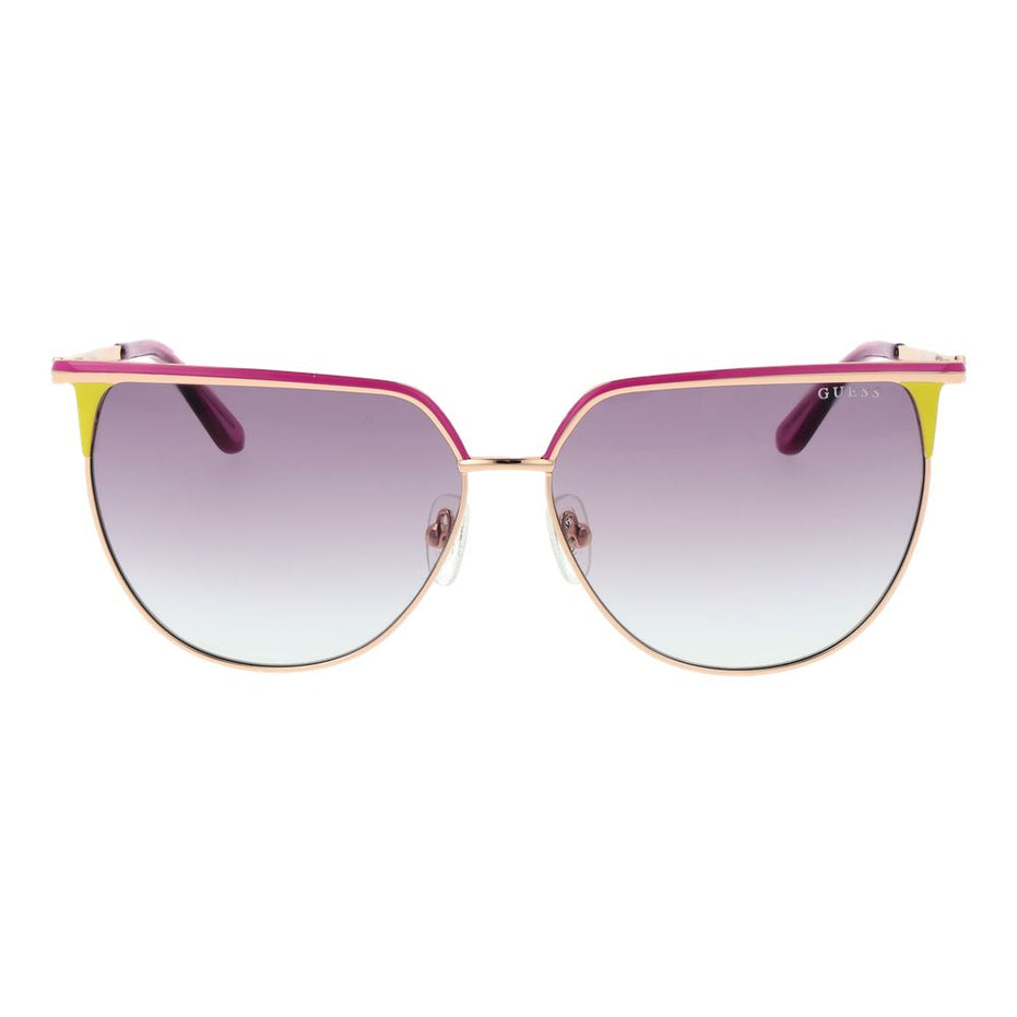 Guess Rose Gold Metal Sunglasses