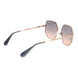 Max & Co Rose Gold Metal Sunglasses