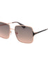 Max & Co Rose Gold Metal Sunglasses