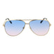 Emilio Pucci Gold Metal Sunglasses