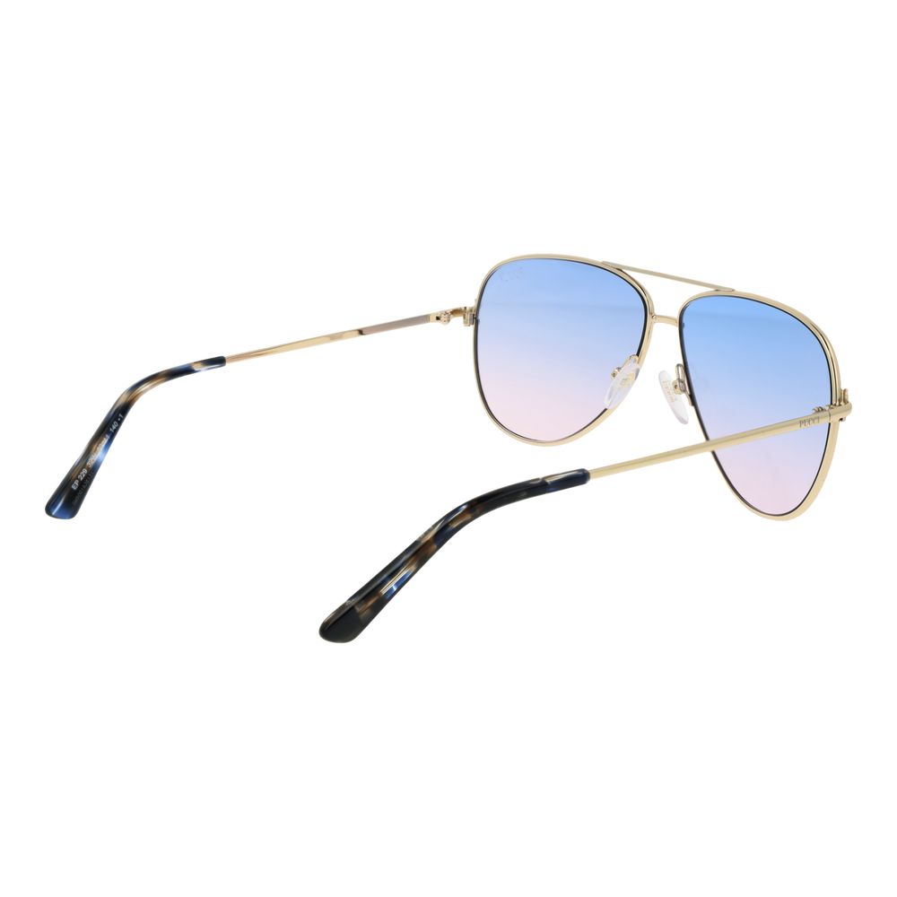 Emilio Pucci Gold Metal Sunglasses